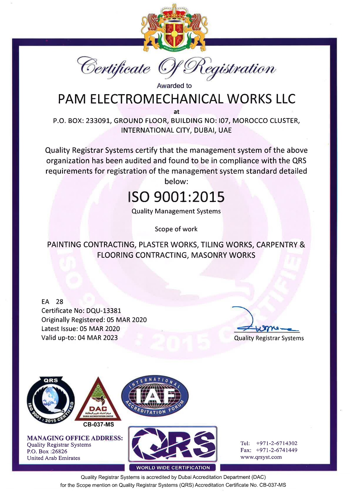 ISO 9001-2015